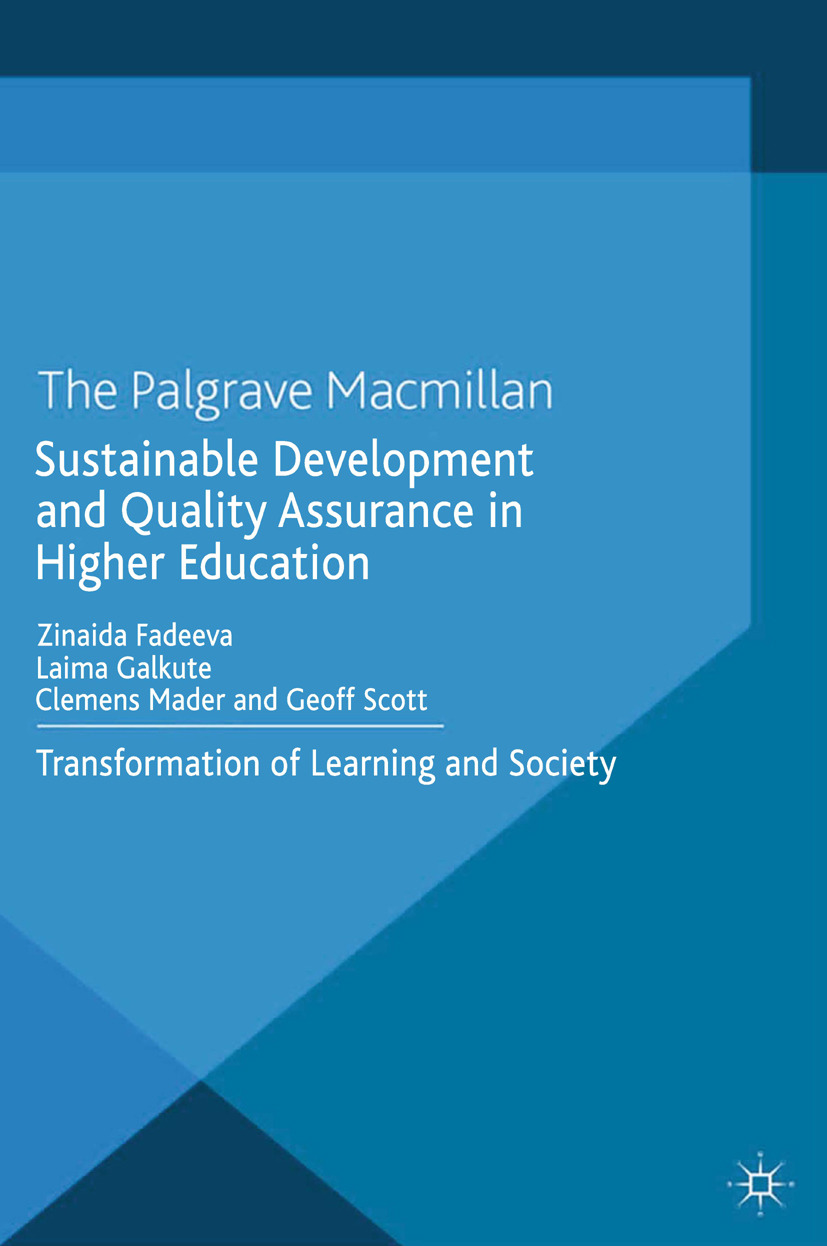 Fadeeva, Zinaida - Sustainable Development and Quality Assurance in Higher Education, ebook