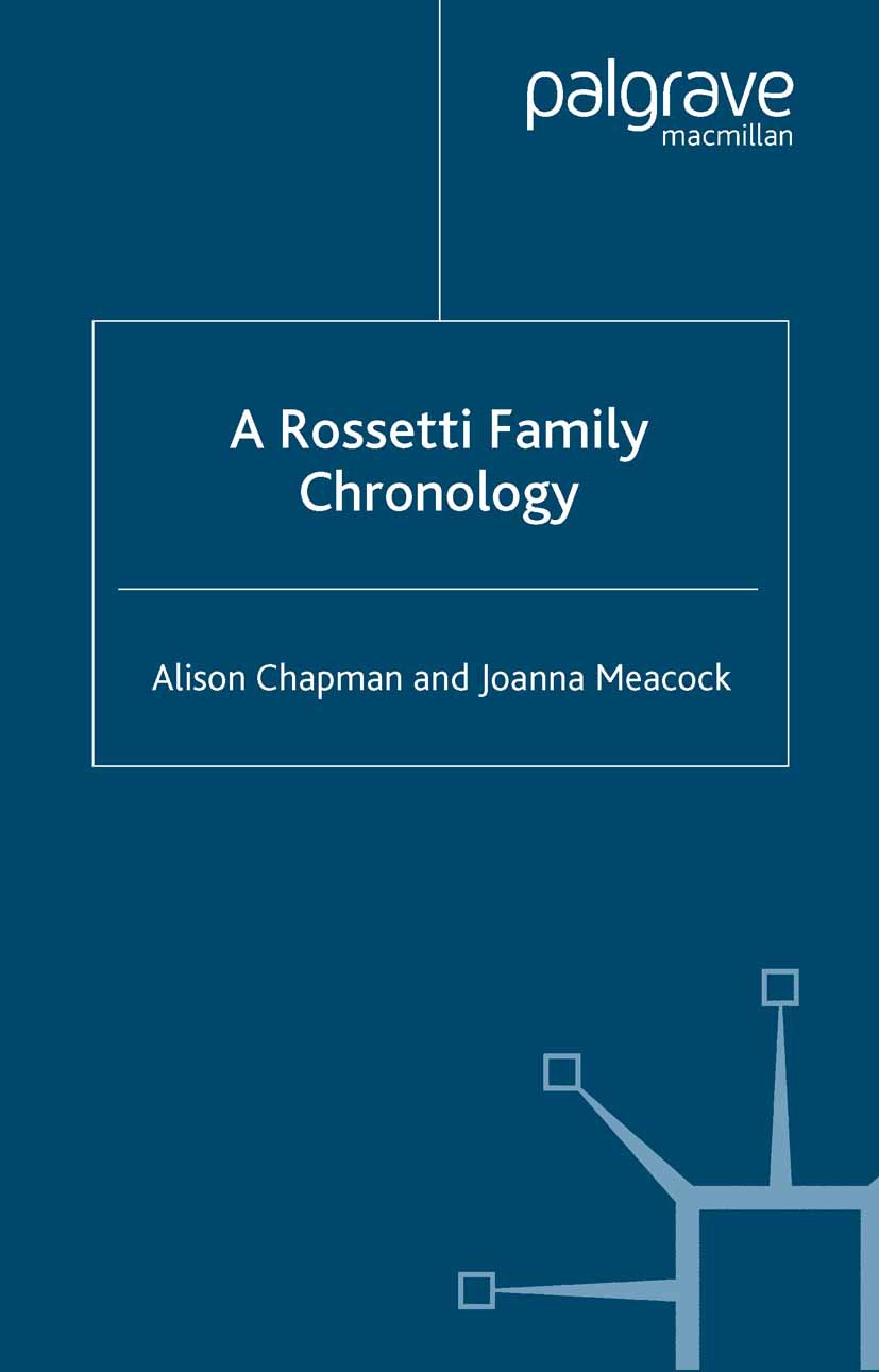 Chapman, Alison - A Rossetti Family Chronology, ebook