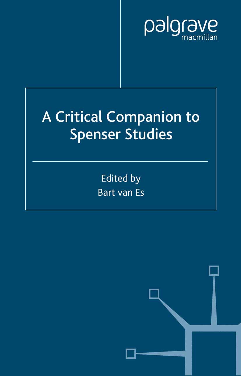 Es, Bart - A Critical Companion to Spenser Studies, e-bok