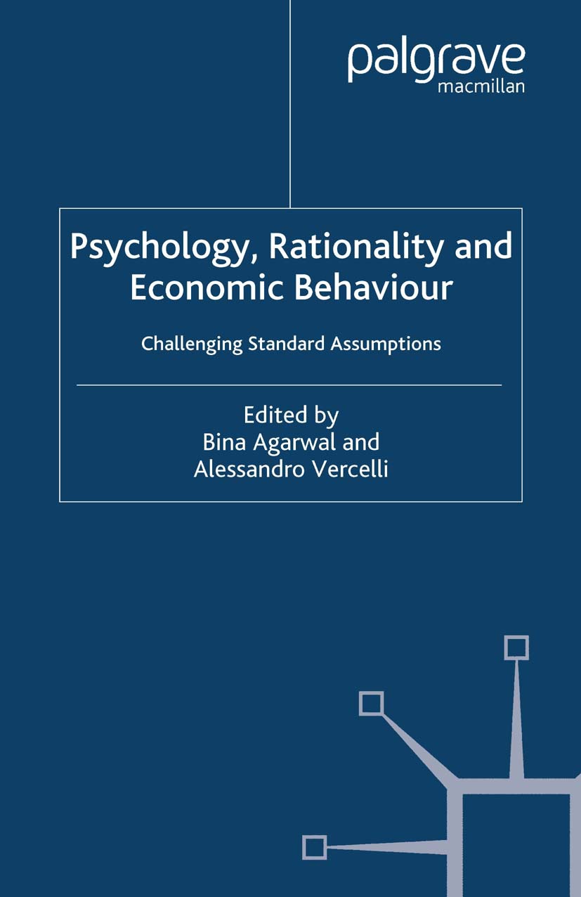 Agarwal, Bina - Psychology, Rationality and Economic Behaviour, e-bok
