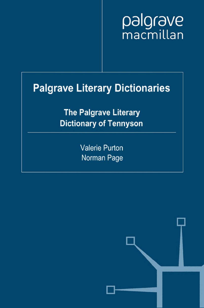 Page, Norman - The Palgrave Literary Dictionary of Tennyson, ebook