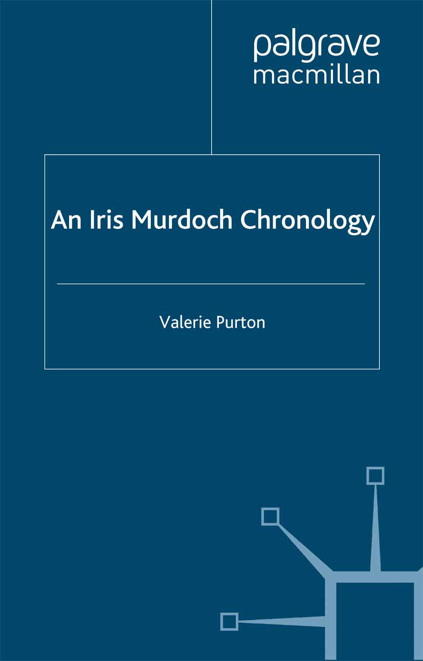 Purton, Valerie - An Iris Murdoch Chronology, ebook