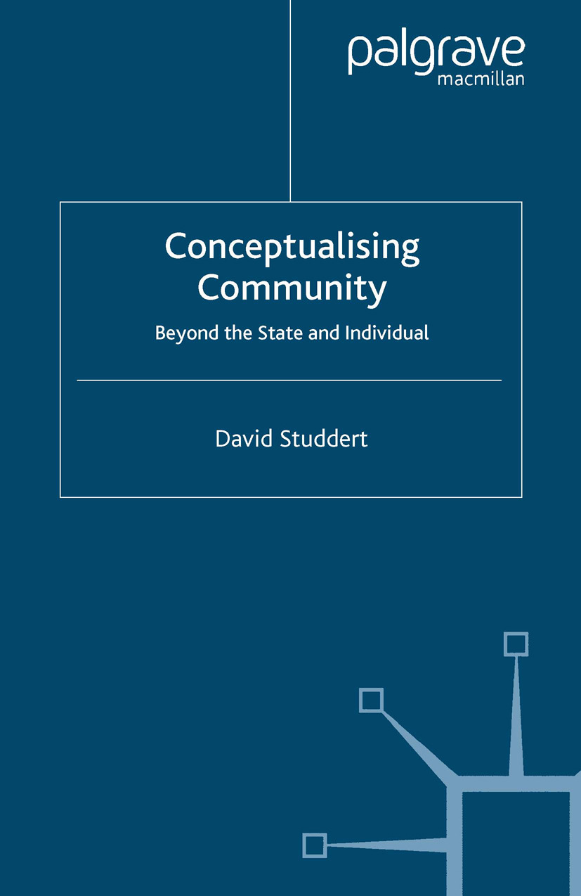 Studdert, David - Conceptualising Community, ebook