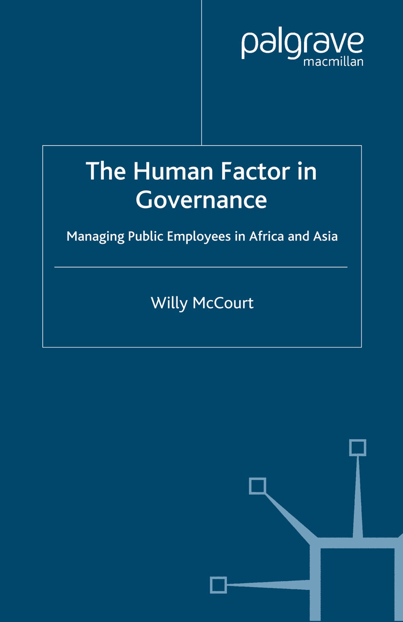 McCourt, Willy - The Human Factor in Governance, e-kirja