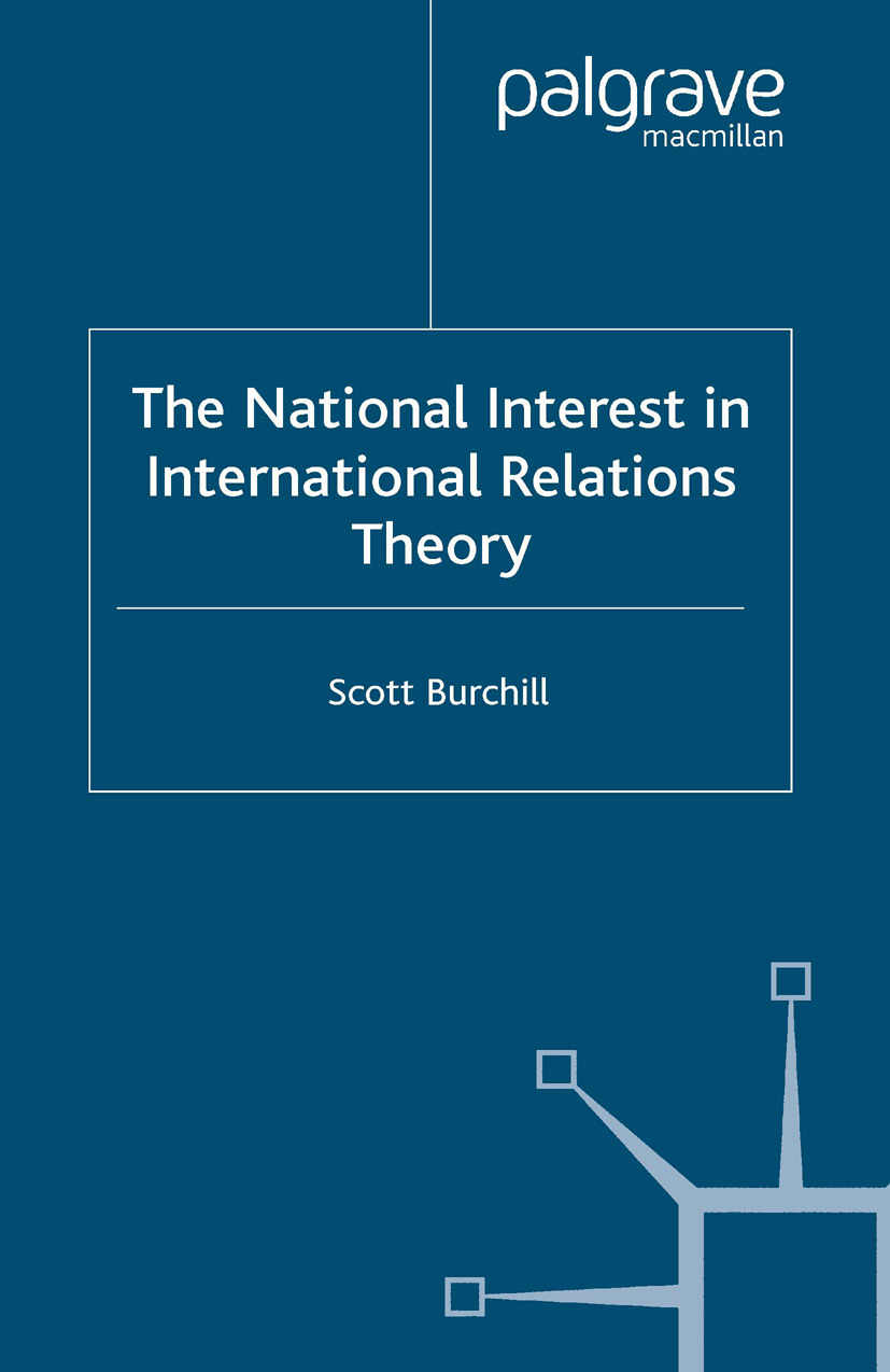 Burchill, Scott - The National Interest in International Relations Theory, e-bok