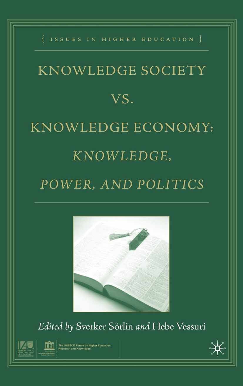 Sörlin, Sverker - Knowledge Society vs. Knowledge Economy, ebook