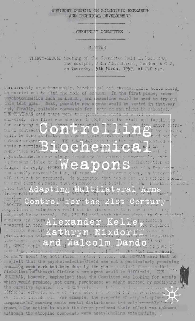 Dando, Malcolm - Controlling Biochemical Weapons, ebook