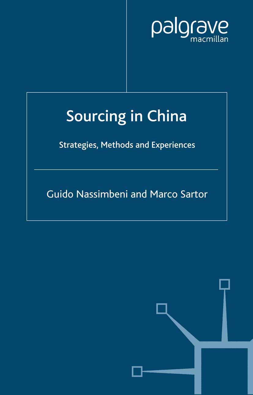 Nassimbeni, Guido - Sourcing in China, ebook