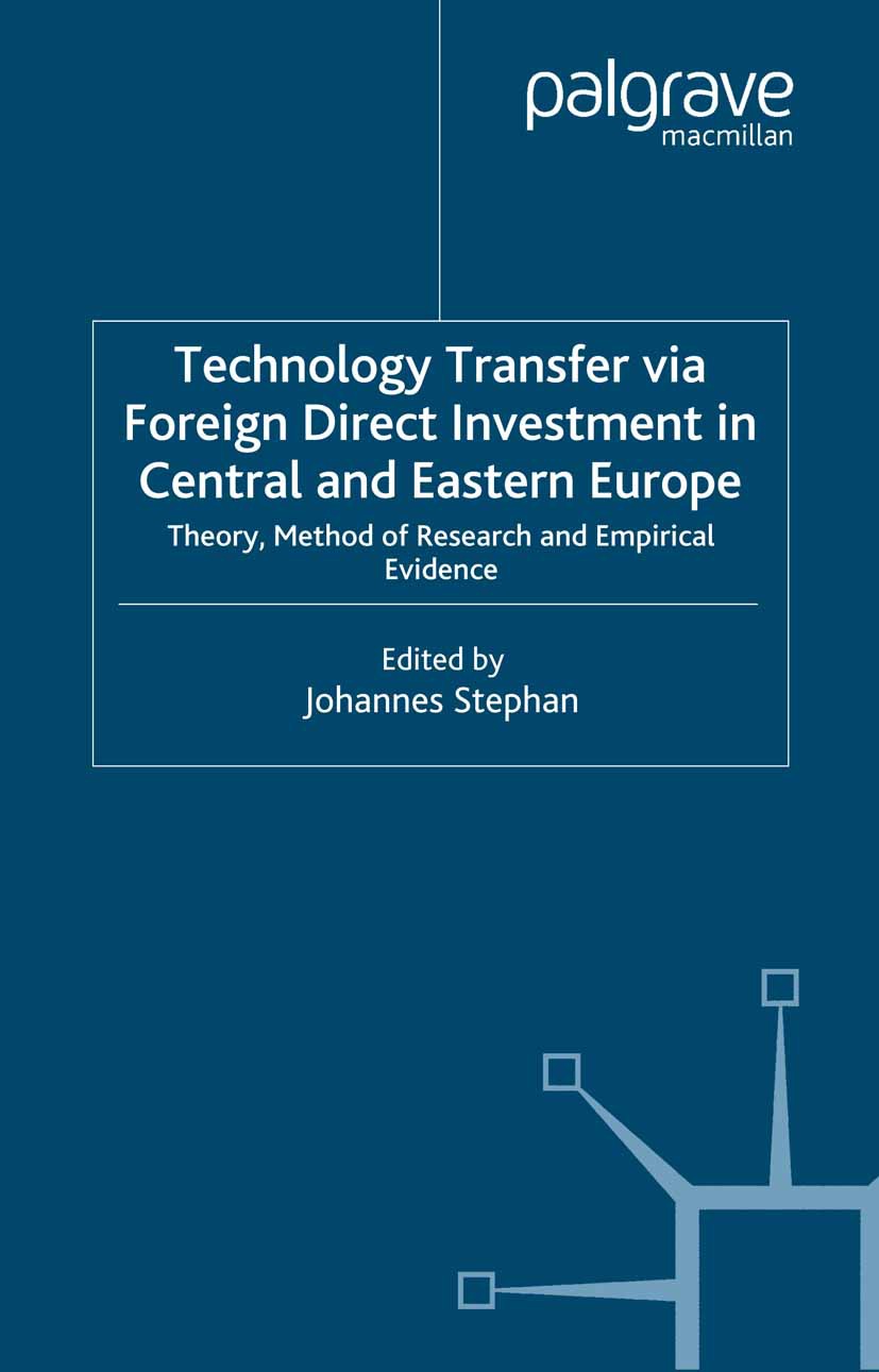 Stephan, Johannes - Technology Transfer via Foreign Direct Investment in Central and Eastern Europe, ebook