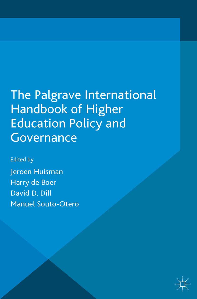 Boer, Harry - The Palgrave International Handbook of Higher Education Policy and Governance, e-kirja