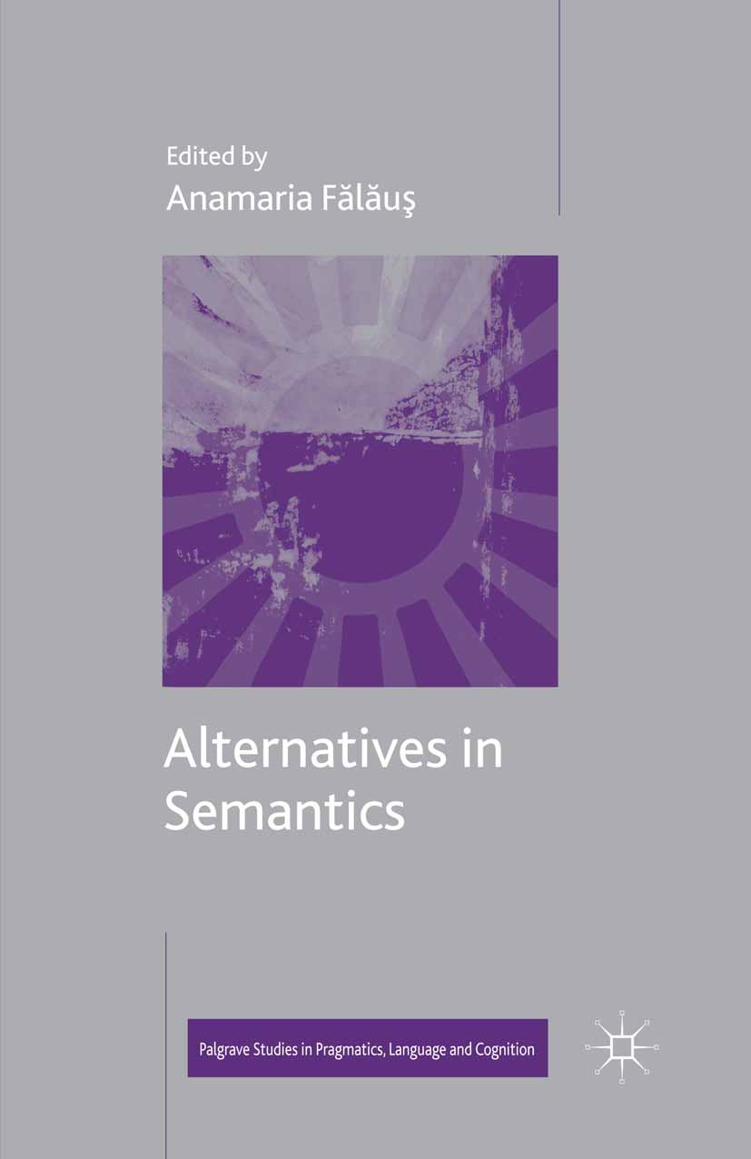 Fӑlӑuş, Anamaria - Alternatives in Semantics, ebook