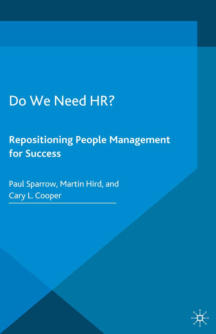 Cooper, Cary L. - Do We Need HR?, ebook