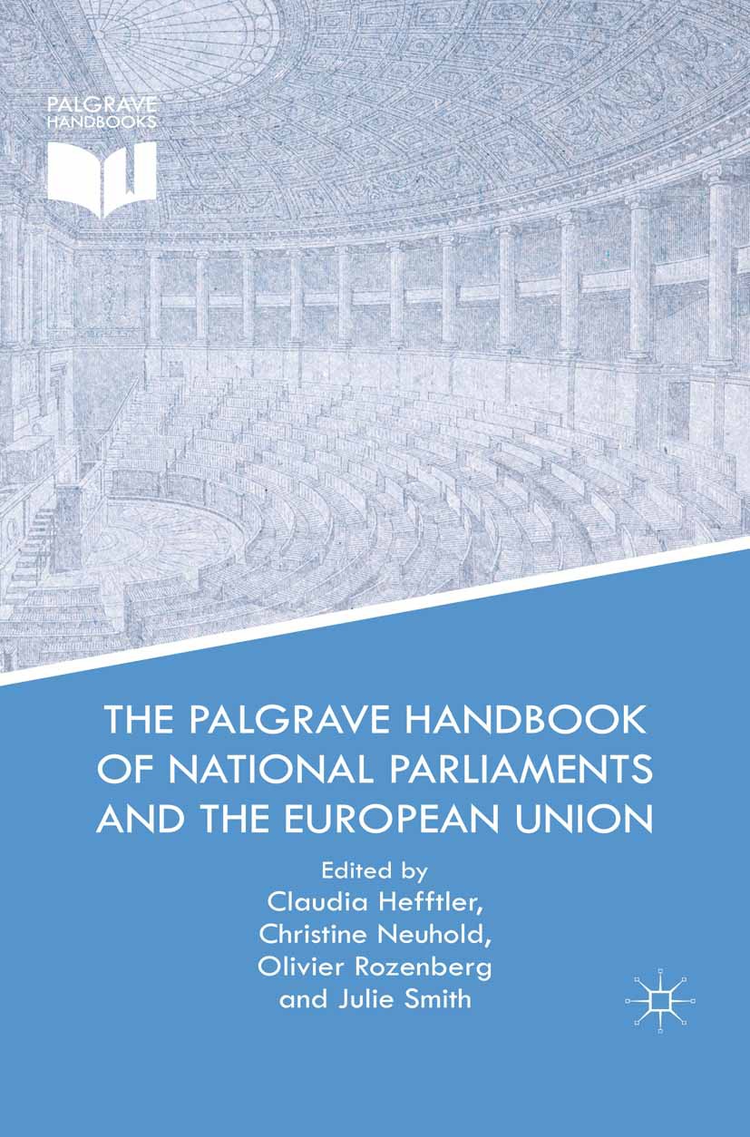 Hefftler, Claudia - The Palgrave Handbook of National Parliaments and the European Union, e-bok