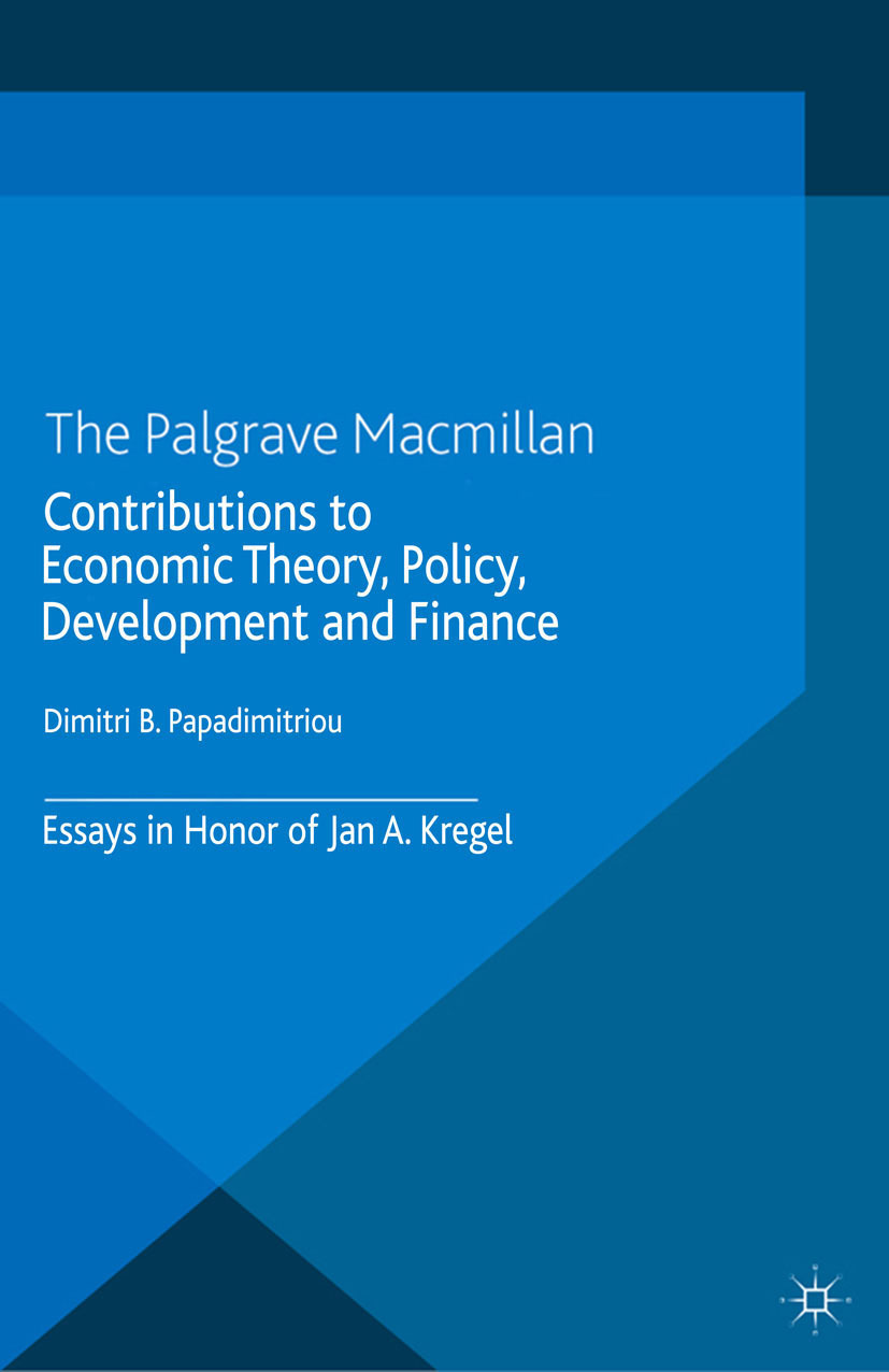Papadimitriou, Dimitri B. - Contributions to Economic Theory, Policy, Development and Finance, e-bok