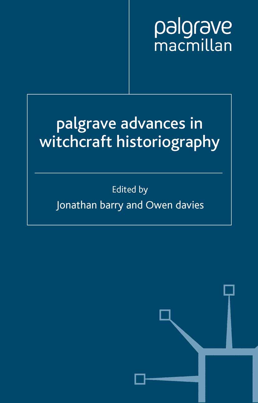 Barry, Jonathan - Palgrave Advances in Witchcraft Historiography, e-bok