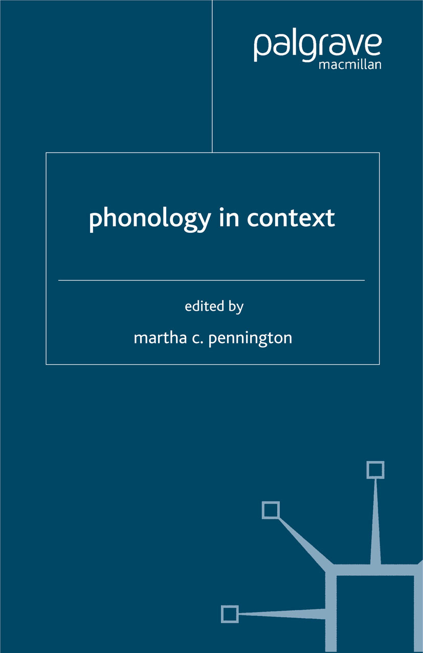 Pennington, Martha C. - Phonology in Context, e-kirja