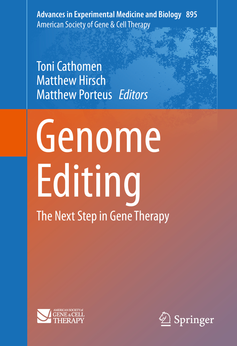 Cathomen, Toni - Genome Editing, e-bok