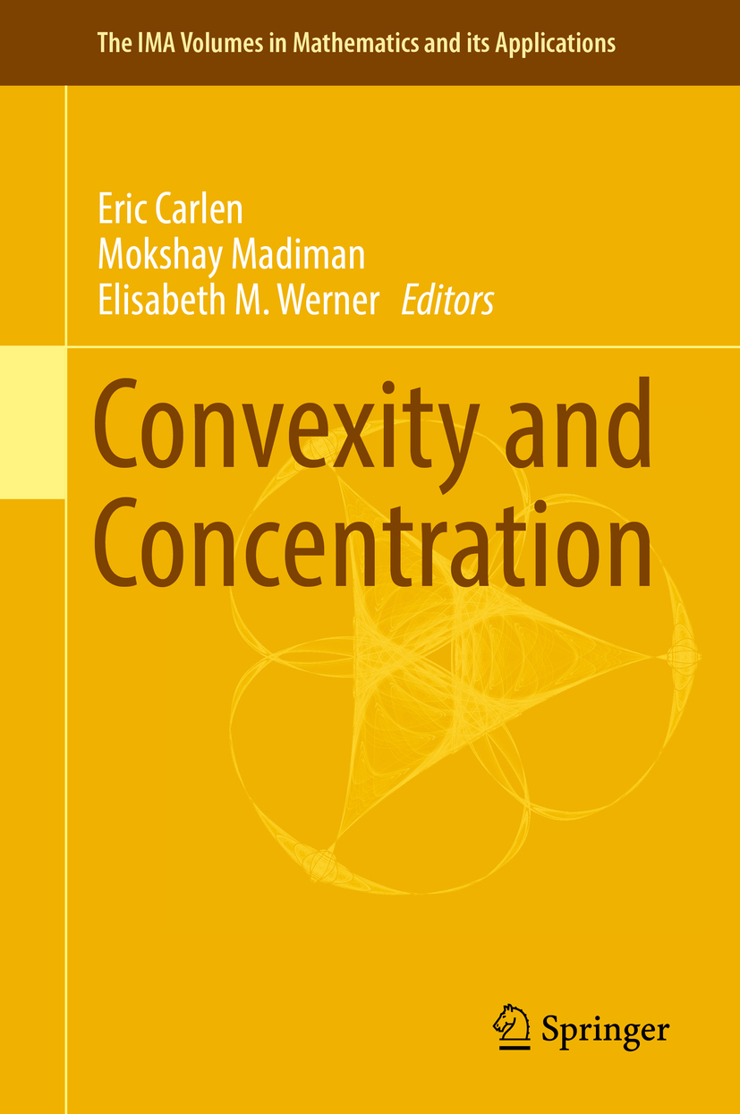 Carlen, Eric - Convexity and Concentration, ebook