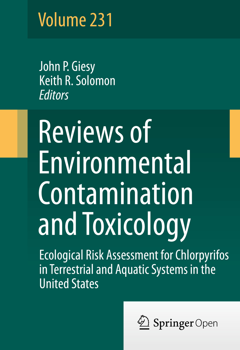Giesy, John P. - Ecological Risk Assessment for Chlorpyrifos in Terrestrial and Aquatic Systems in the United States, ebook
