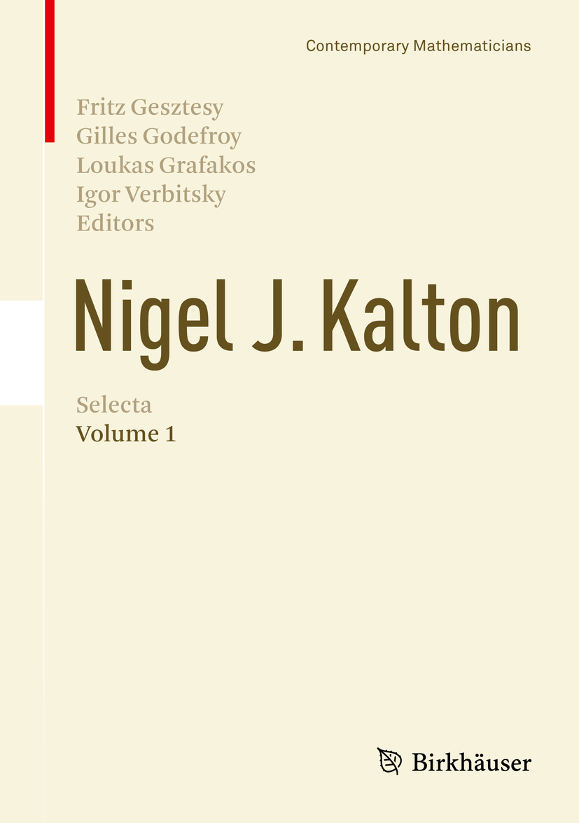 Gesztesy, Fritz - Nigel J. Kalton Selecta, ebook