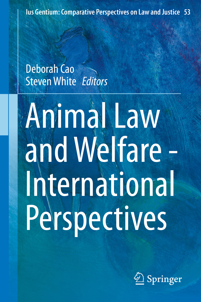 Cao, Deborah - Animal Law and Welfare - International Perspectives, e-bok