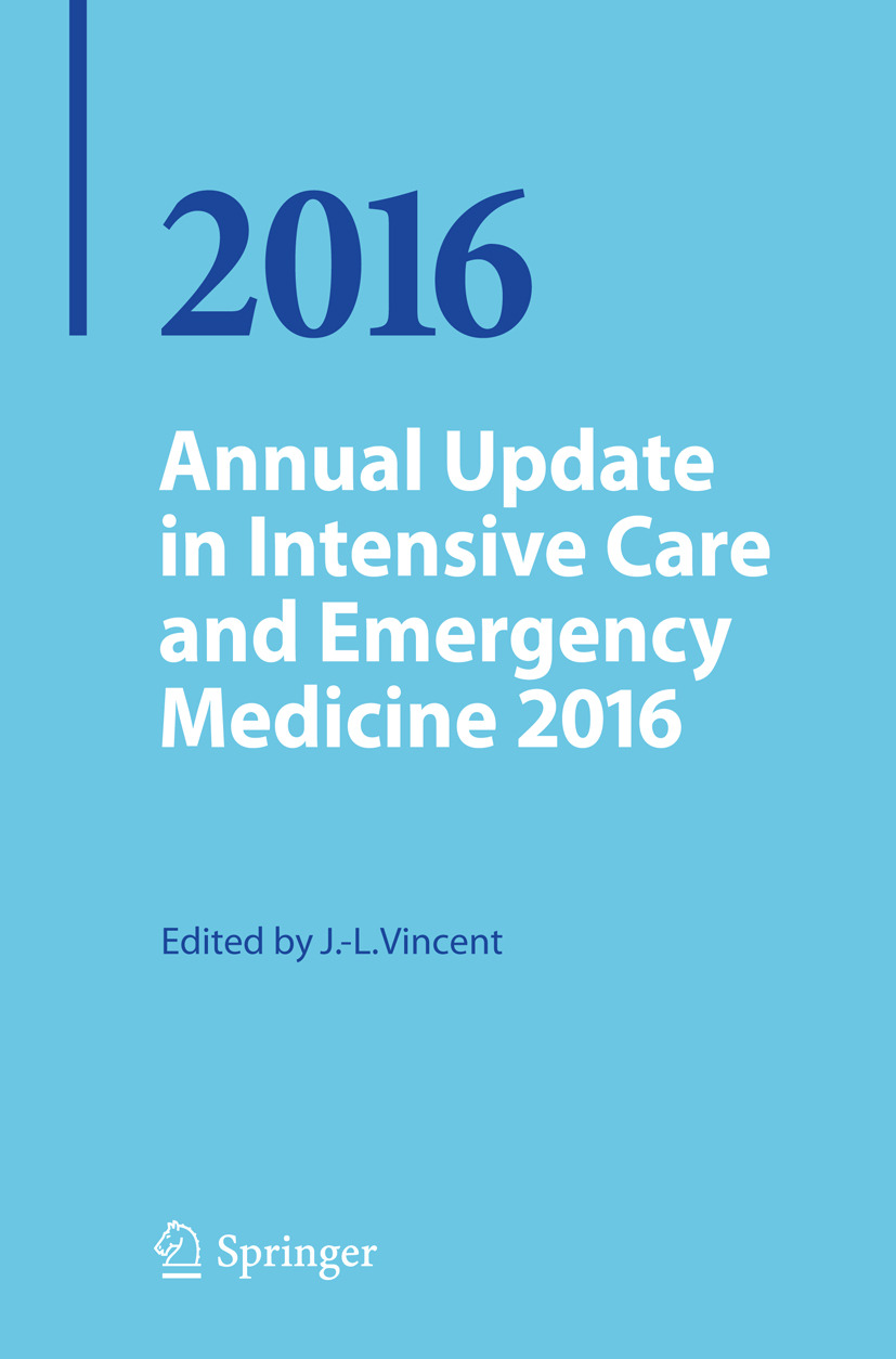Vincent, Jean-Louis - Annual Update in Intensive Care and Emergency Medicine 2016, ebook