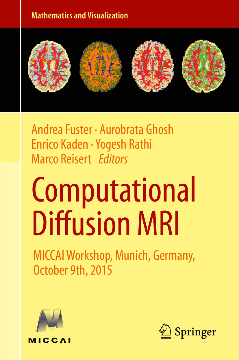 Fuster, Andrea - Computational Diffusion MRI, e-bok