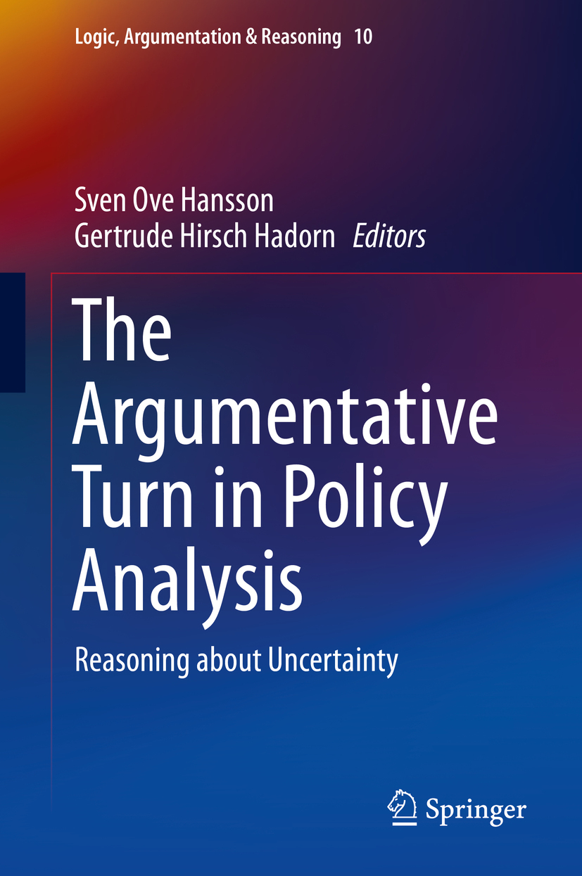 Hadorn, Gertrude Hirsch - The Argumentative Turn in Policy Analysis, ebook