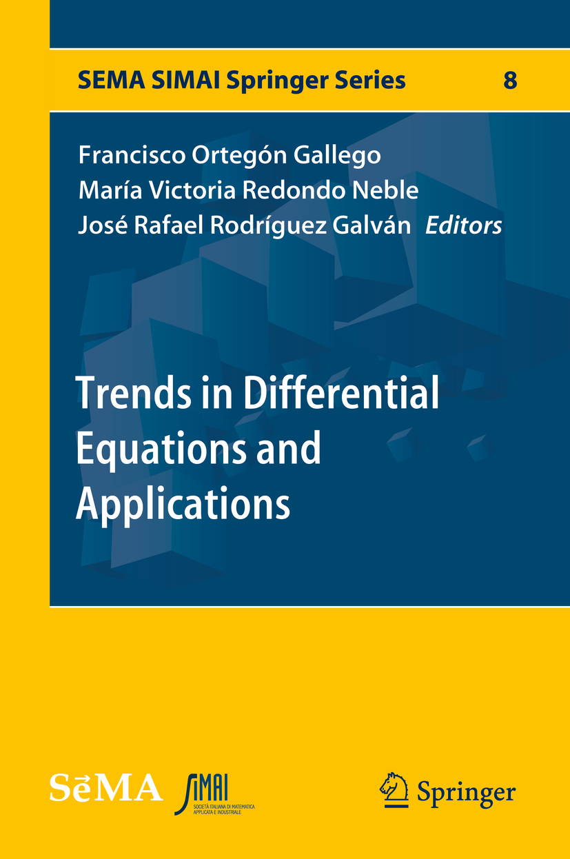 Gallego, Francisco Ortegón - Trends in Differential Equations and Applications, ebook