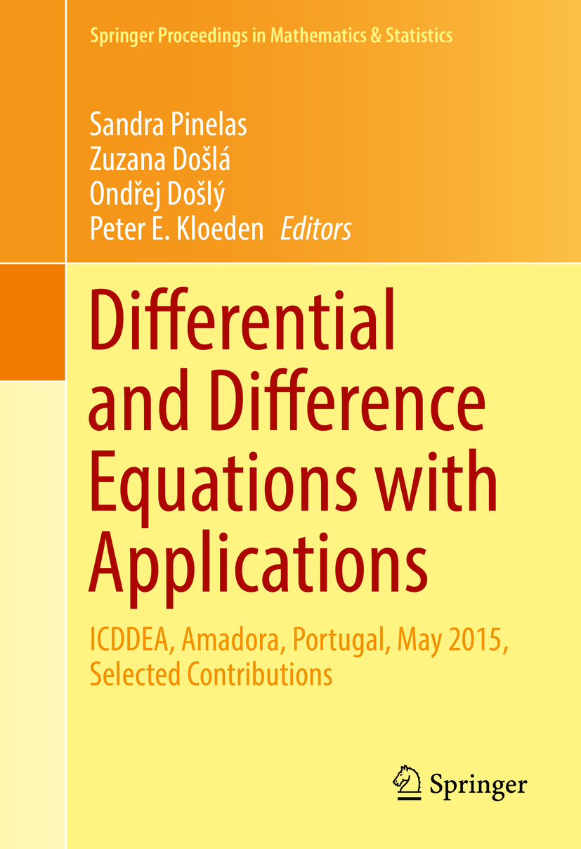 Došlá, Zuzana - Differential and Difference Equations with Applications, ebook