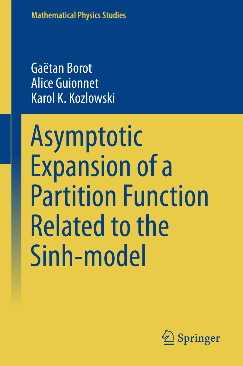 Borot, Gaëtan - Asymptotic Expansion of a Partition Function Related to the Sinh-model, ebook