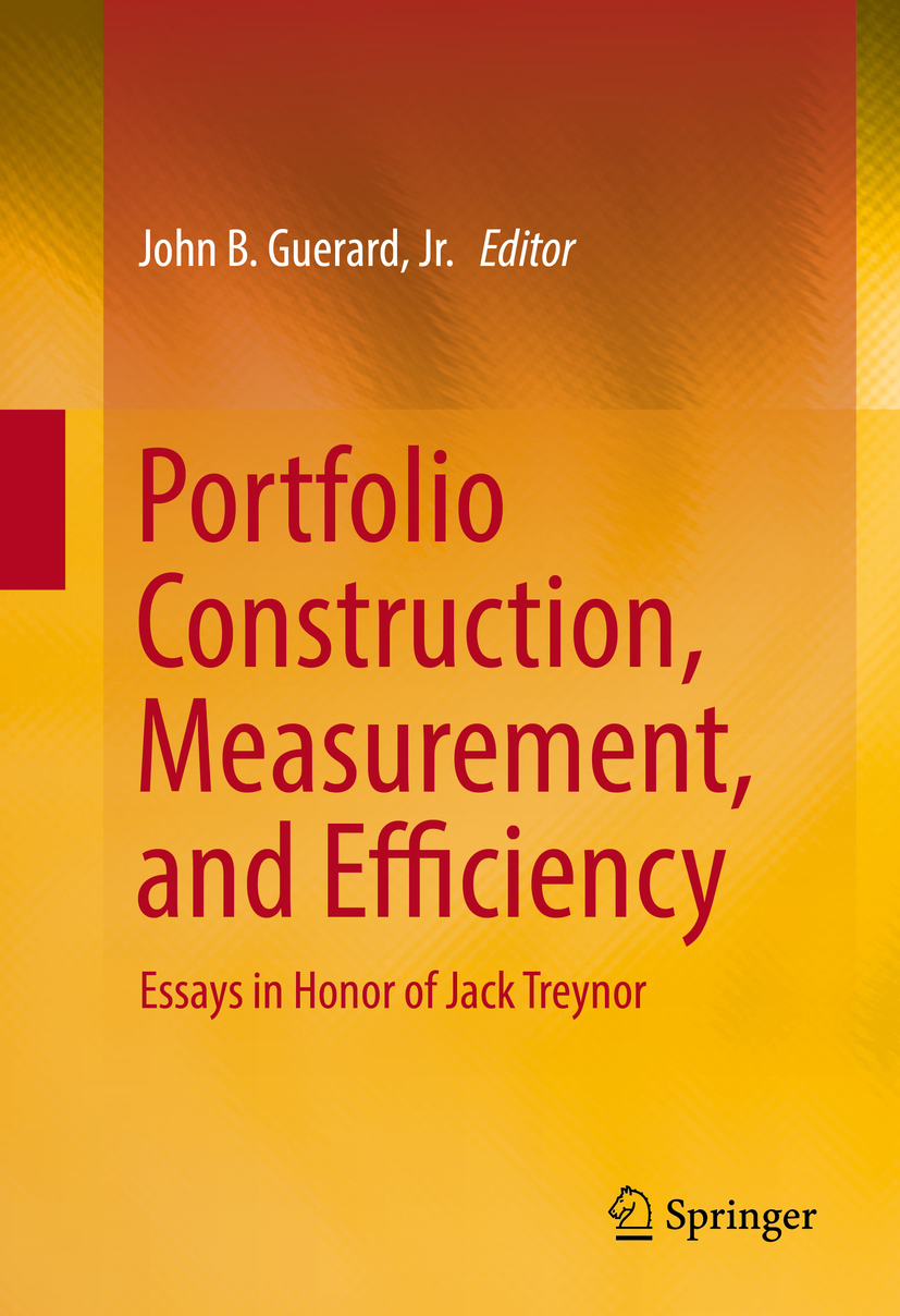 Jr., John B. Guerard, - Portfolio Construction, Measurement, and Efficiency, e-kirja