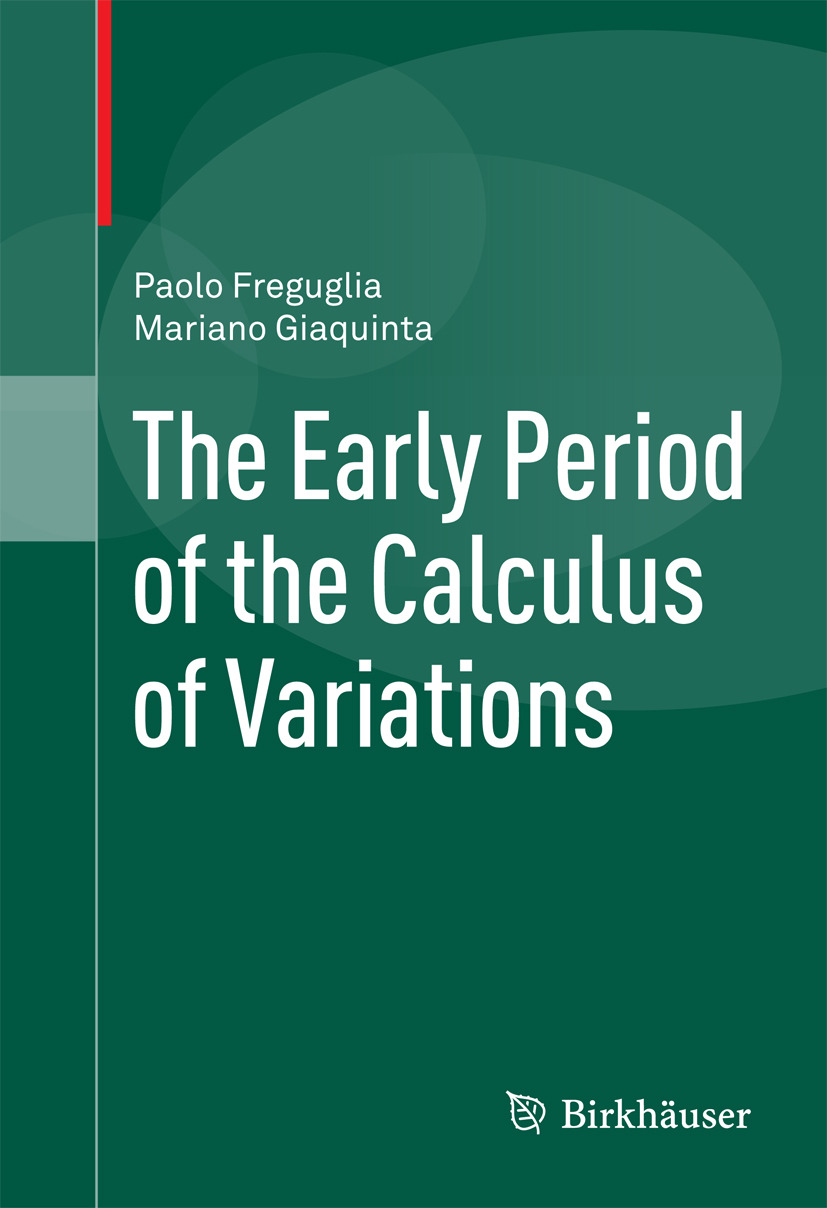 Freguglia, Paolo - The Early Period of the Calculus of Variations, ebook