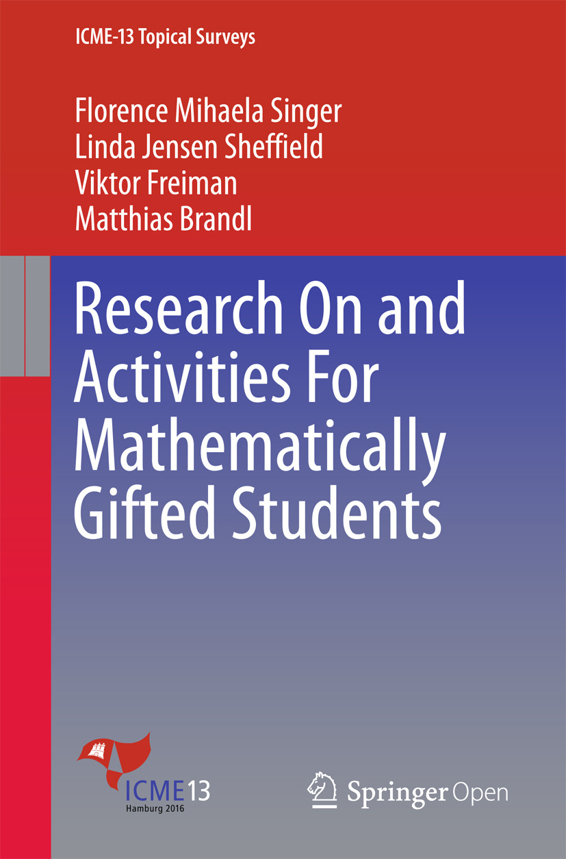Brandl, Matthias - Research On and Activities For Mathematically Gifted Students, ebook