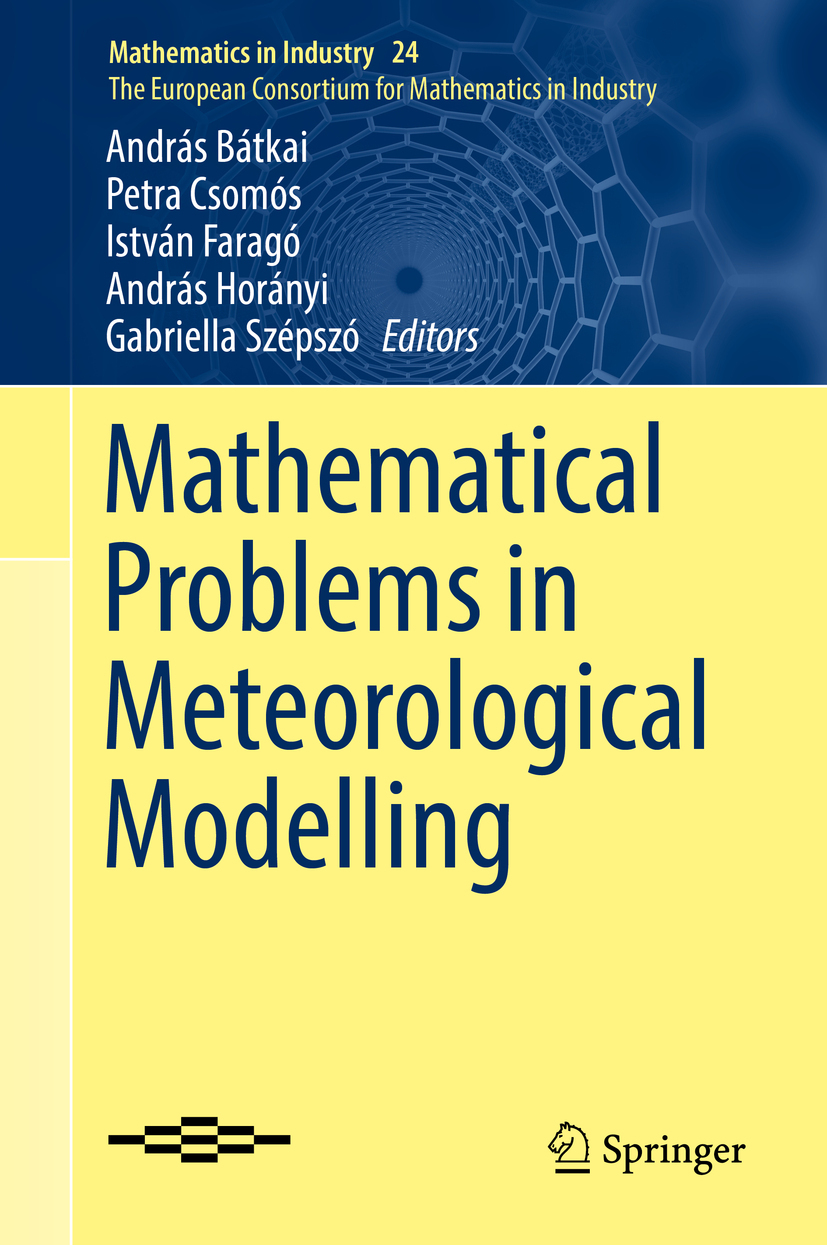Bátkai, András - Mathematical Problems in Meteorological Modelling, ebook