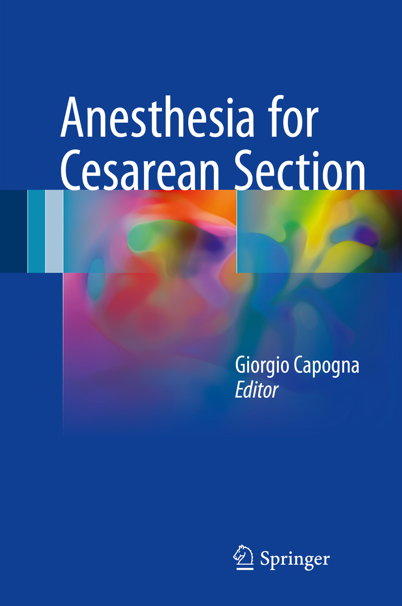 Capogna, Giorgio - Anesthesia for Cesarean Section, e-bok