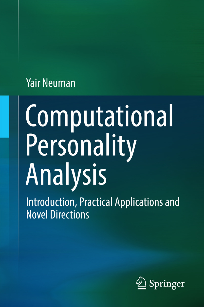 Neuman, Yair - Computational Personality Analysis, ebook