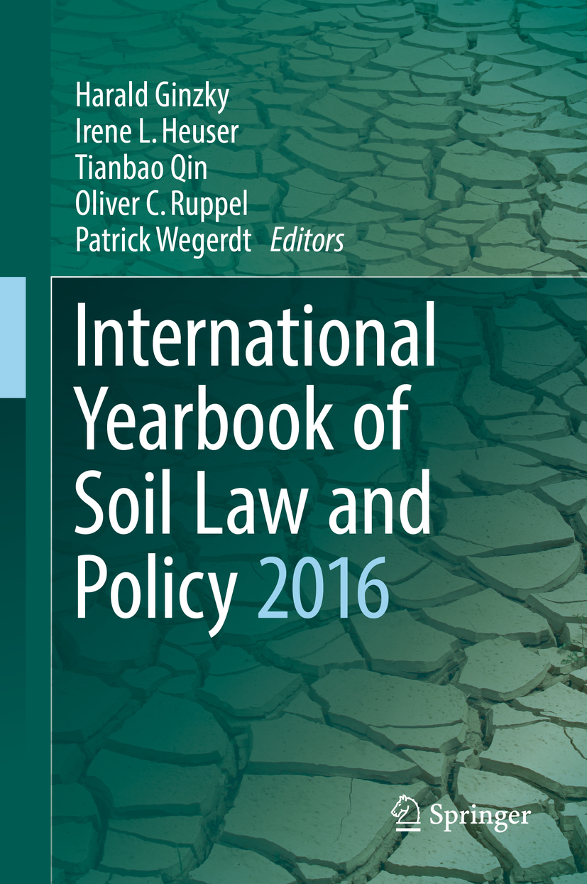 Ginzky, Harald - International Yearbook of Soil Law and Policy 2016, ebook