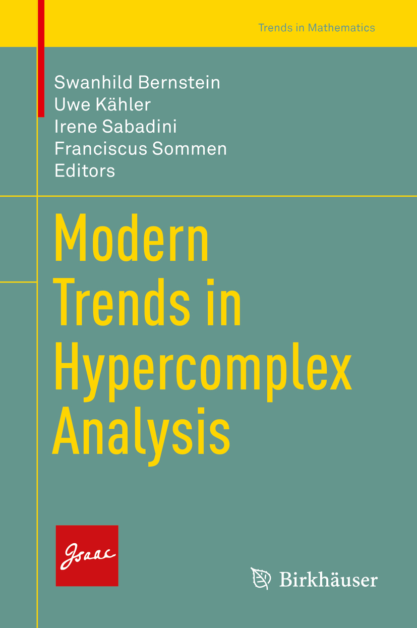 Bernstein, Swanhild - Modern Trends in Hypercomplex Analysis, ebook