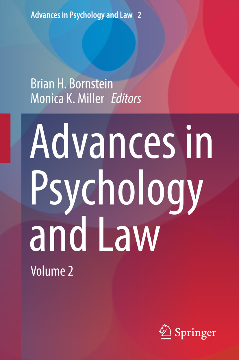 Bornstein, Brian H. - Advances in Psychology and Law, e-bok