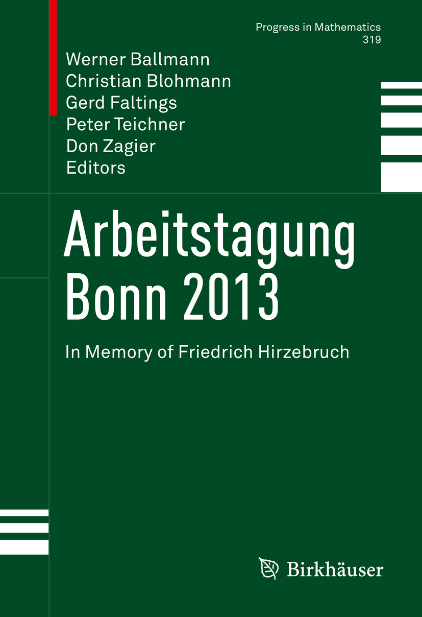 Ballmann, Werner - Arbeitstagung Bonn 2013, ebook