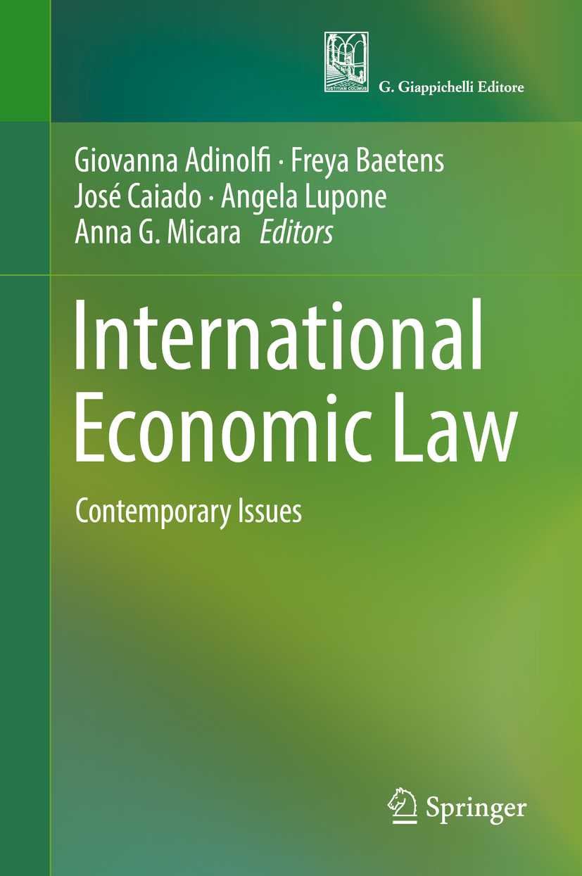 Adinolfi, Giovanna - International Economic Law, ebook