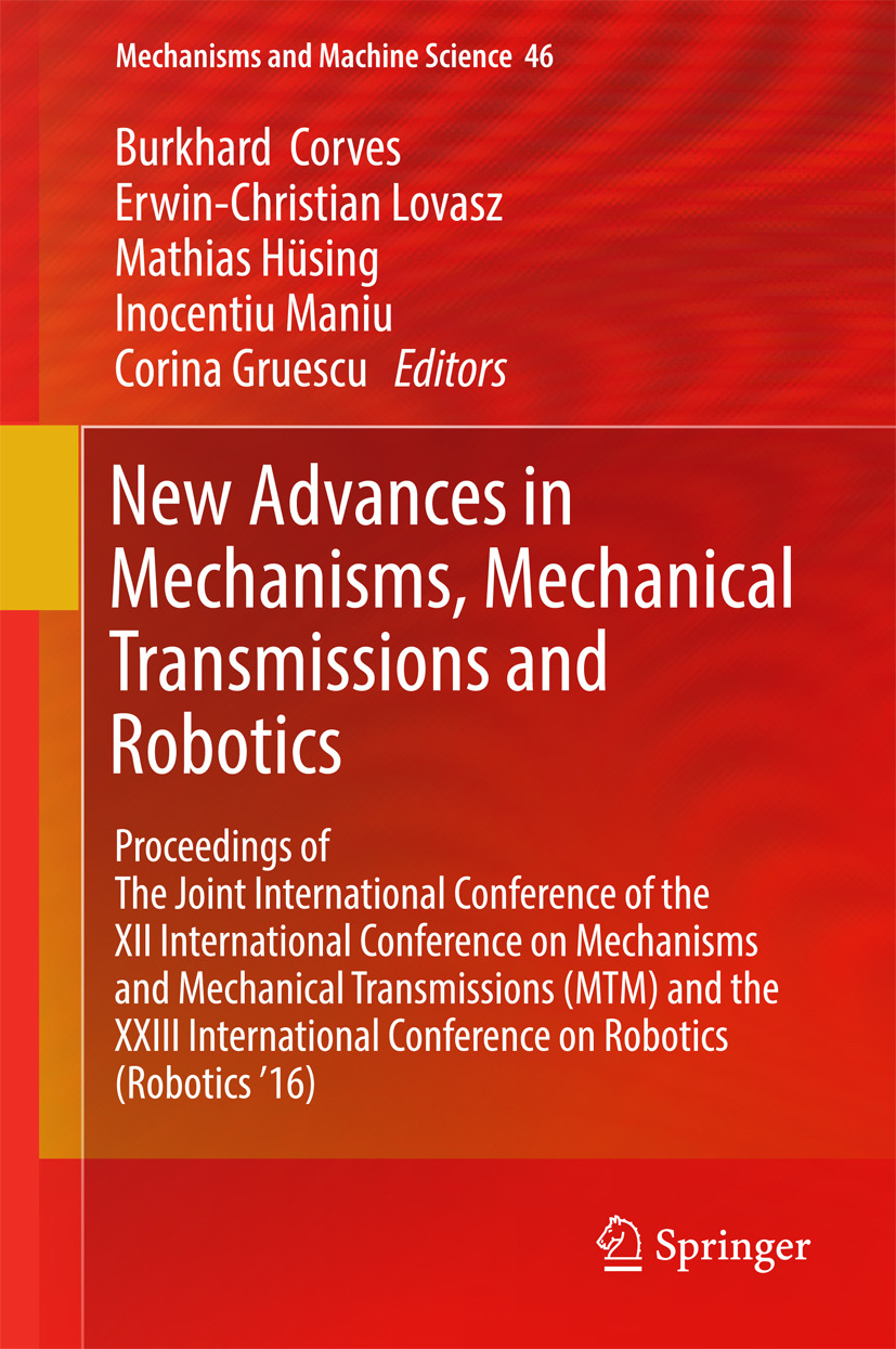 Corves, Burkhard - New Advances in Mechanisms, Mechanical Transmissions and Robotics, e-bok