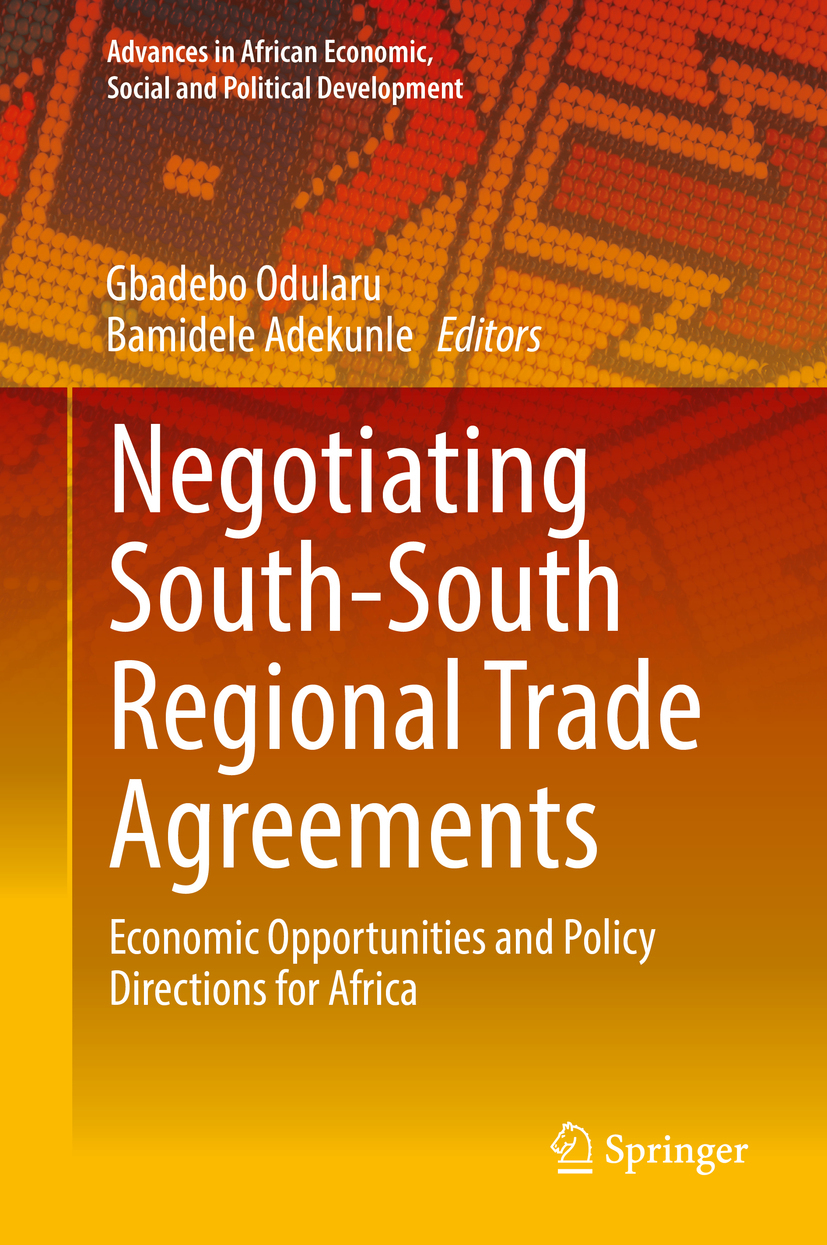 Adekunle, Bamidele - Negotiating South-South Regional Trade Agreements, ebook