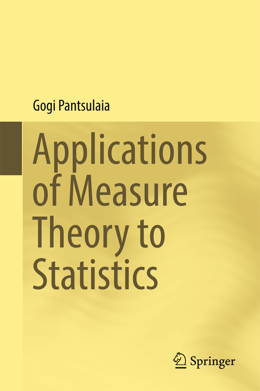 Pantsulaia, Gogi - Applications of Measure Theory to Statistics, ebook