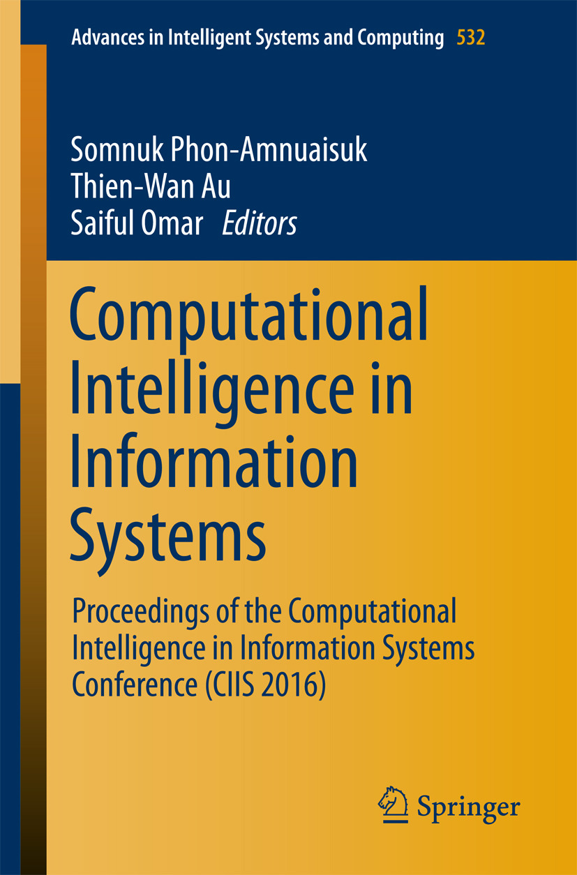 Au, Thien-Wan - Computational Intelligence in Information Systems, e-bok