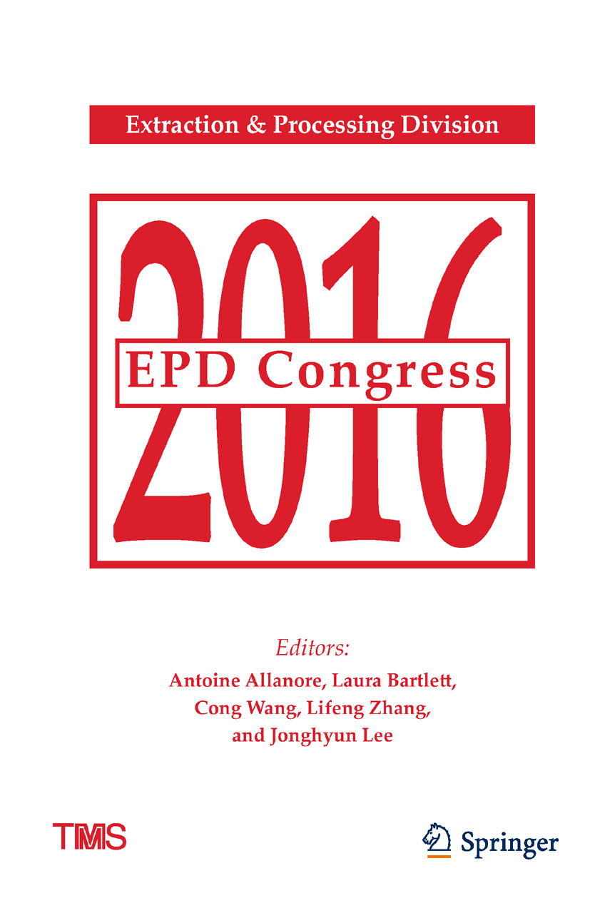 Allanore, Antoine - EPD Congress 2016, ebook