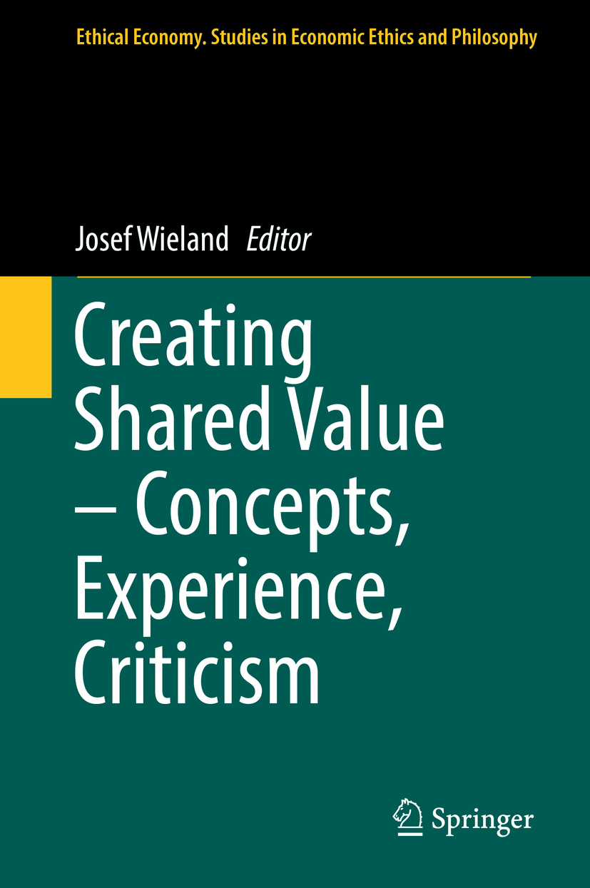 Wieland, Josef - Creating Shared Value – Concepts, Experience, Criticism, e-bok