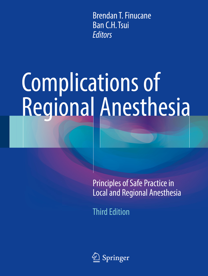 Finucane, Brendan T. - Complications of Regional Anesthesia, ebook