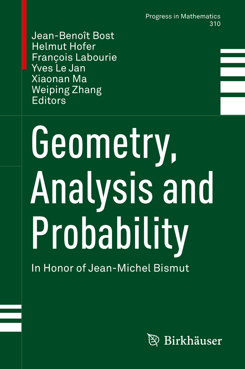 Bost, Jean-Benoît - Geometry, Analysis and Probability, ebook